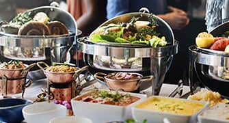 De Luxe Banquet Hall - Buffet Style Dining